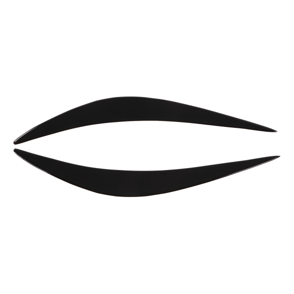 2st strålkastare ögonbryn glänsande svart nötningsbeständighet ersättning för Infiniti Q50 2014-2019