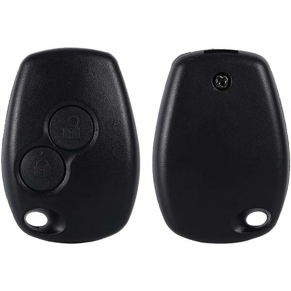 Fjernstart Bilnøgle Fob 2 Knapper Auto Nøgle Fob Skal Etui til Clio Kangoo Modus Master