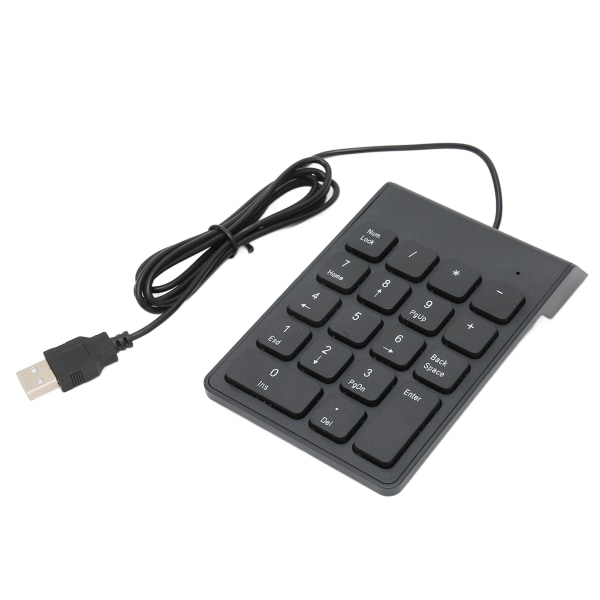 Numeronäppäimistö USB Mini 18 Keys Numeropad Soveltuu PC-pöytätietokoneisiin