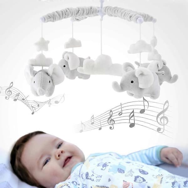 Musical Elephant Toy for Babies to Help Sleep