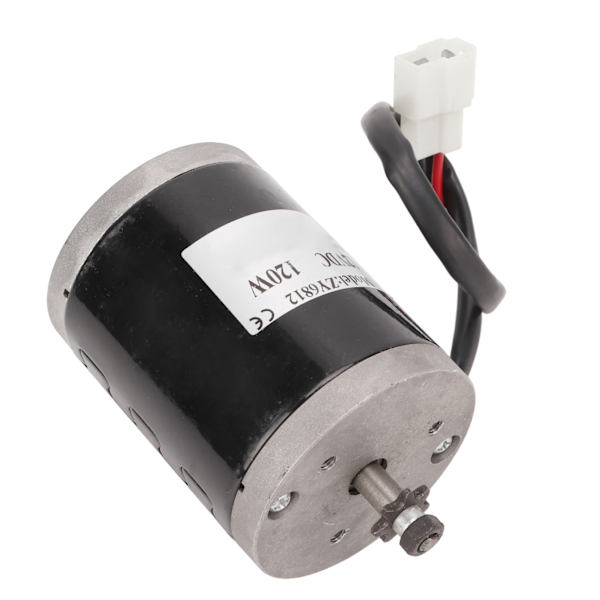 12V 120W Harjamoottori Nopea Pieni Harjamoottori Hihnapyörällä Sähköpotkulautoihin Sähköpyöriin DIY Generaattori