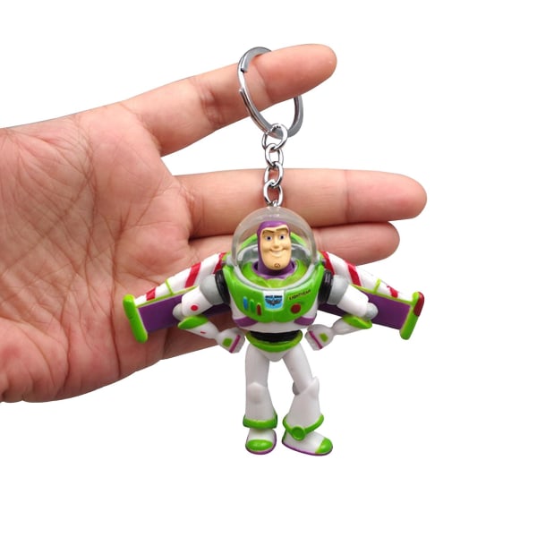 Disney Toy Story Anime Figur Buzz Lightyear Desktop Ornaments Collection Dockväska Bilnyckelring Heminredning Födelsedagspresenter Type 6