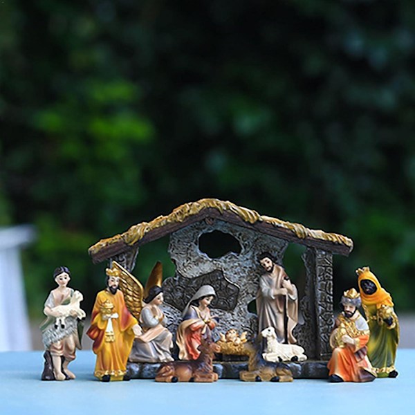 Jouluseimi hahmoilla, The Real Life Nativity, Jouluseimi kotitoimistoille, puutarhoille, sisä- ja ulkokoristeluun, Jeesuksen syntymäseimi
