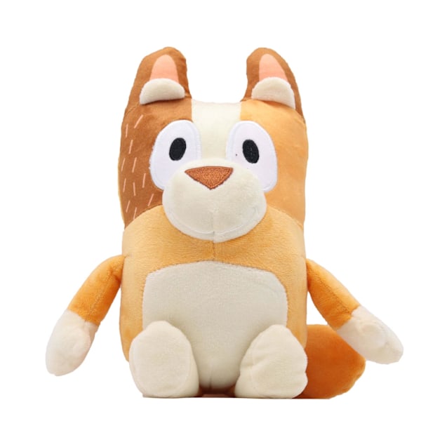 Bluey Bingo Familj Figur Plyschdjur Hund Plyschleksaker Barnleksak 1. Bluey