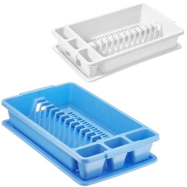 TG Dish Rack with Drip Tray - Assorted Colors Multicolored