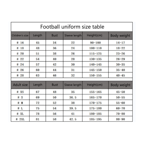 Brasilien hem/borta fotbollströja Neymar 10 fotbollströja för barn 22（130-135cm)