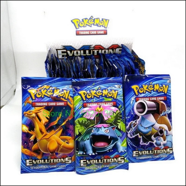 Pokémon-kort TCG: XY Evolutions Forseglet Boosterpakke Battle Academy NoBox