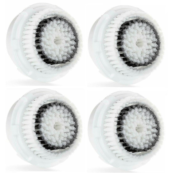 4 Erstatningsbørstehoder for sensitiv hud, kompatibel med Clarisonic Mia 1 2 3