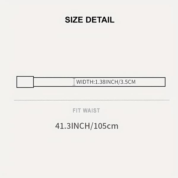 Herre lerret belte Dame stretch linning Elastisk vevd belte Average Size Blue White