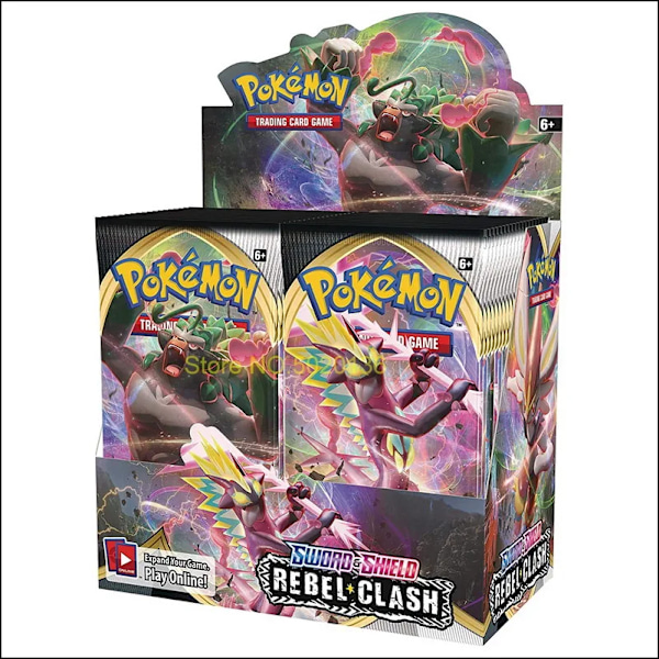 Pokémon TCG: XY Evolutions Förseglad Booster Box Rebel Clash