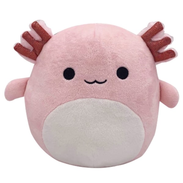 20-25cm Squishmallow Kudde Plyschleksak ROSA SALAMANDERROSA