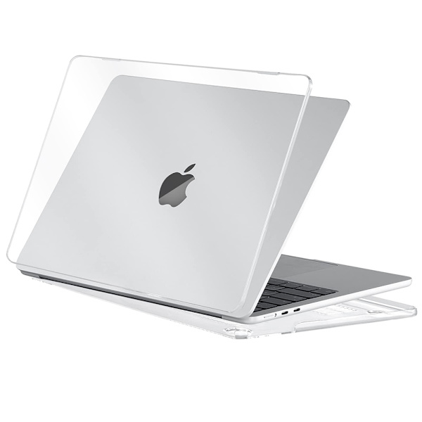 Kotelo, joka on yhteensopiva UUDEN MacBook Air 13,6 tuuman M2 A2681:n (vuoden 2022 malli) kanssa, erittäin ohut, sileä, kova suojakuori, kristallinkirkas (JS)