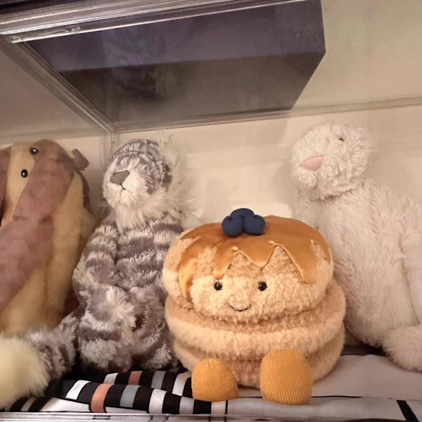 Jellycat Amuseables Fran Pannkaka Plyschleksak 18cm Söt Gåva Mjukt Gosedjur[JR]