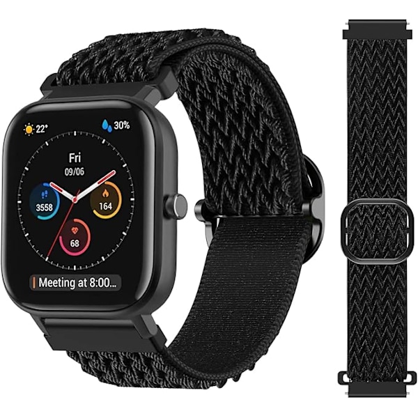 Passer for Apple Watch iWatch1234567, 38/40/41mm armbånd, justerbart elastisk nylon klokkearmbånd, sportsarmbånd for Apple Watch iWatch1234567