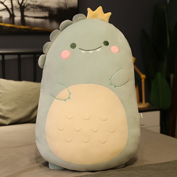 Squishmallow Kudde Dockor Kawaii Djur Fet Dinosaur Kudde Plysch Enhörning 80 cm Dinosaur #1 Dinosaur #1 45cm