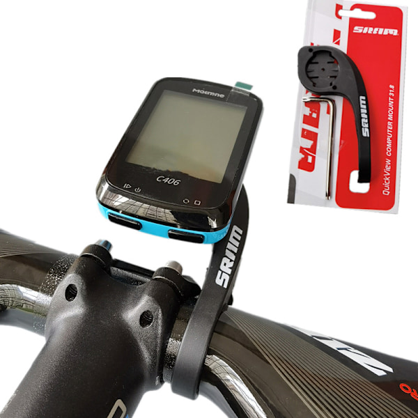 Garmin Edge Cykeldatorbeslag Stem MTB Road GPS-holder long