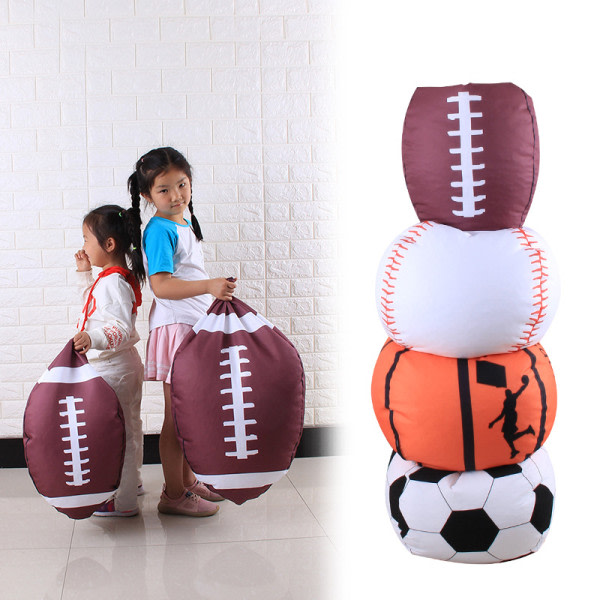 Opbevaringspose til plysbolde Fodbold Basket Rugby