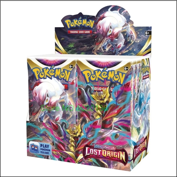 Pokémon-kortpelin TCG: XY Evolutions Sinetöity Booster-laatikko Lost Origin