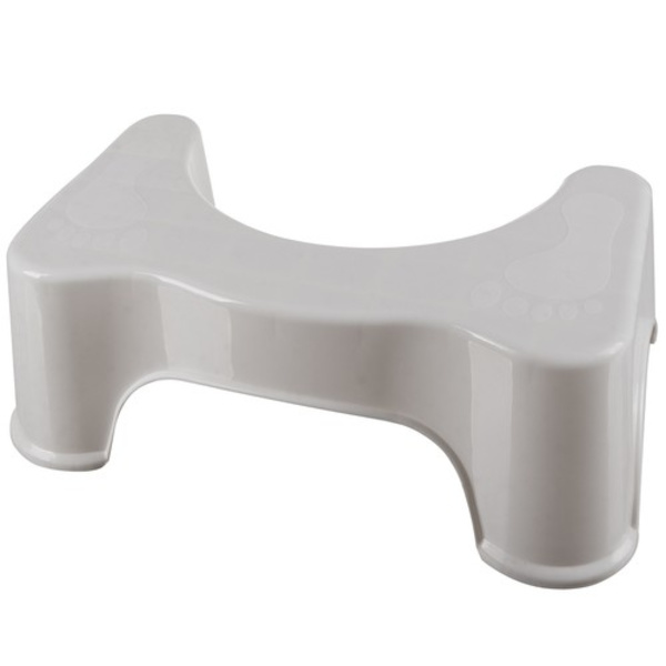 Toalettipall - Vatsan umpeenahtamisen helpottamiseen - Squatty Potty white 750