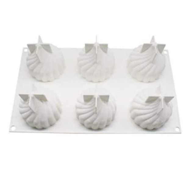 Mousse-kageform i silikone - 3D-bageform til kager - Gør-det-selv-dessertform