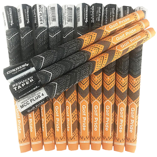 13 stk. Golf Grips Standard Størrelse Medium Orange orange