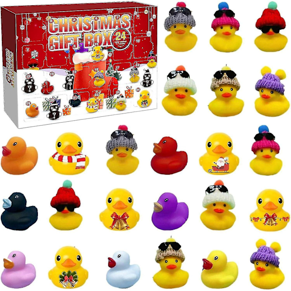 Gummi And Advent 2023, Advent 2023 Børn, Advent And Bade Til 09(24 ducks)