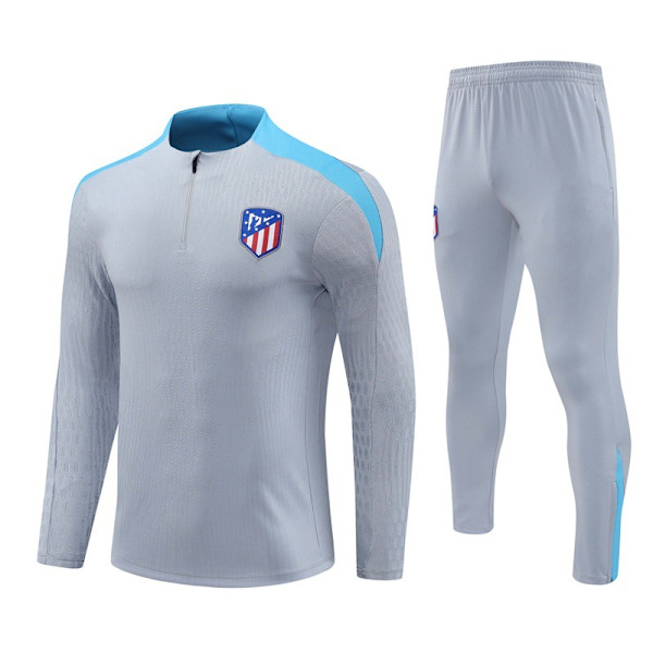 Real Madrid Marseille Atletico Man United Man City Portugali Pitkähihainen Jalkapallon Harjoituspaita [JSR] Competition Gray 18 yards