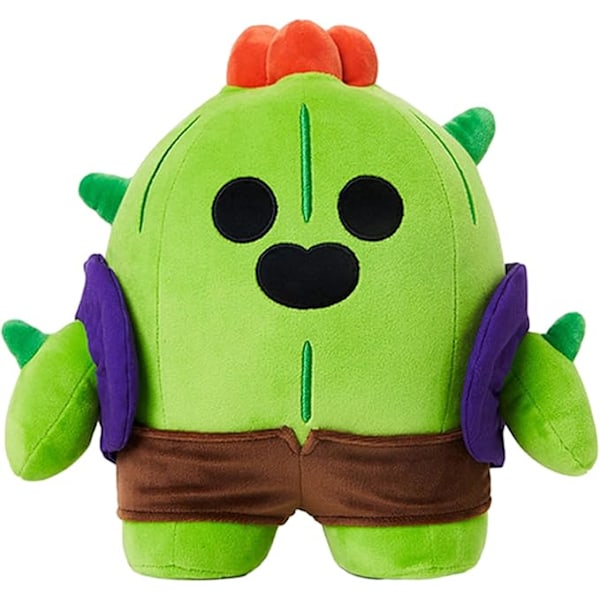 Brawl Stars Plyschserie, Populära Skjutspelskaraktärer Perifera Plyschdockor, Mjuka Animefigurer Shelly/Pam/Spike/Crow/Leon/Poco Plysch