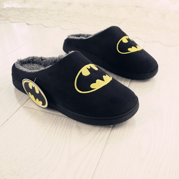 Batman halkfria tofflor svarta black 45-46