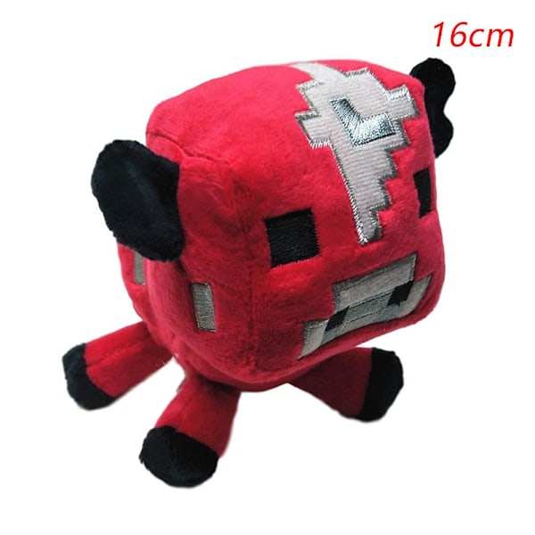 Minecraft myke leker, myke plysjdukker Mooshroom-16cm