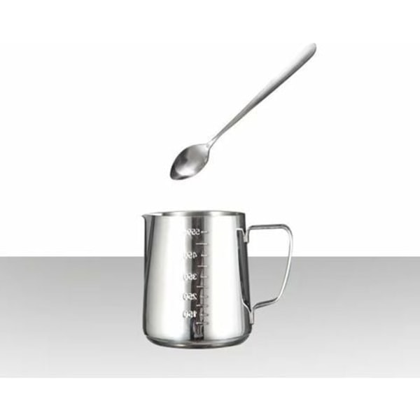 Ljustillverkningskanna 1000 ml i rostfritt stål Smältgryta Vaxgryta Ljustillverkningsstartset Droppfri pip Behållare