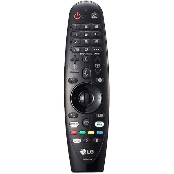 LG Magic Remote Fjernbetjening kompatibel med mange LG-modeller, Netflix og Prime Video genvejstaster