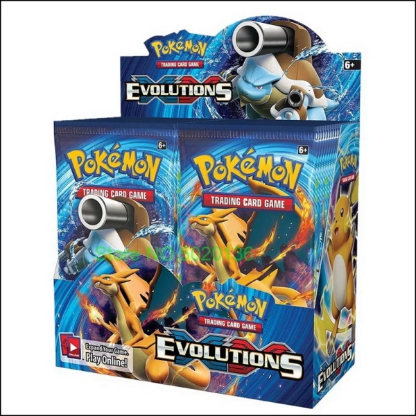 Pokémon-kort TCG: XY Evolutions Forseglet Booster-boks Obsidian Flames