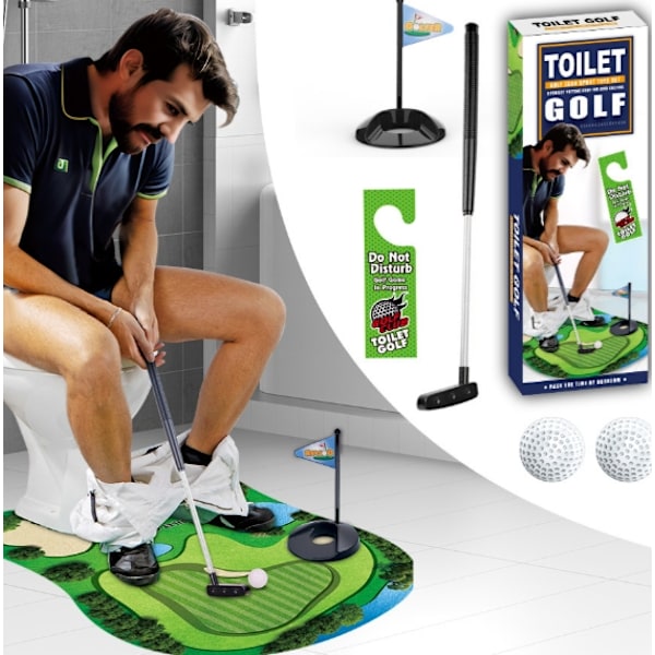 WC-golf -vapaa-ajanviihde ja urheilulelu, WC-minisetti