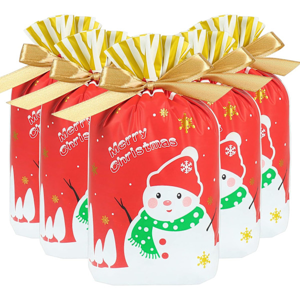 50st Christmas Goodie Bags, Dragsko Godispåsar Treat Bag, ZQKLA