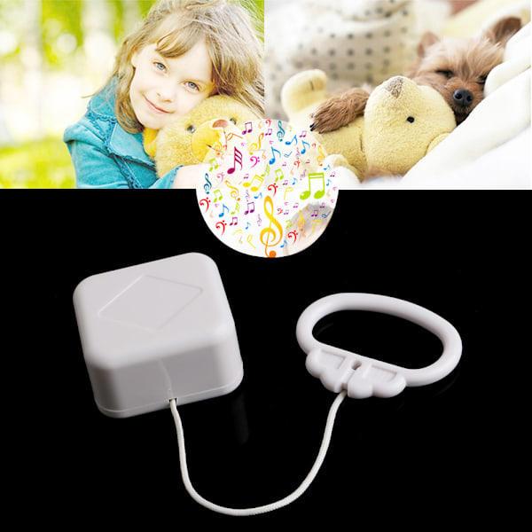 Vauvan riippuva lelu naru johto Musiikkirasia Riippuva lisävaruste Vauvan ympäristöystävällinen sängyn riippuva mukava lelu