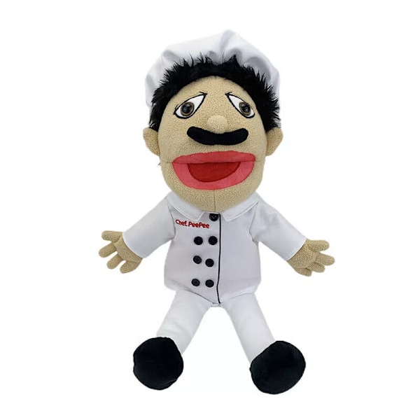Jeffy Käsi Nukke Poika Joseph Cody feebee Plyschleksaksdocka Irrotettava lahja Chef 50cm