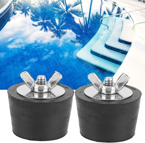 2 stk. vinterpropper til pool, 32 mm/1,26 tommer gummiekspansion