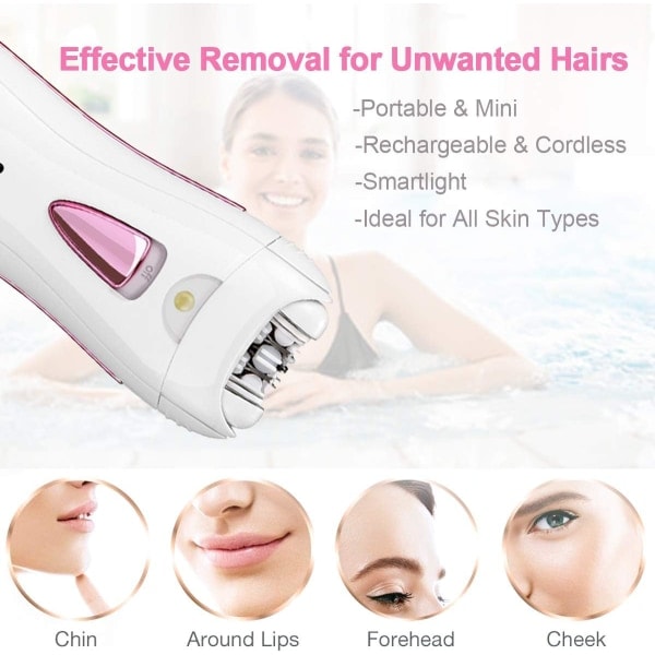 Epilator for ansikt - kvinner - ansiktsepilator for kvinner - ansiktshår