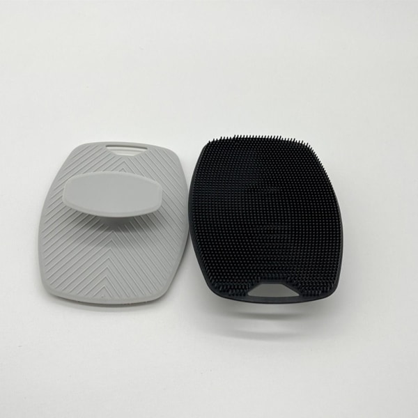Silikon Kropskrubber Duschskrubber SORT SORT Black