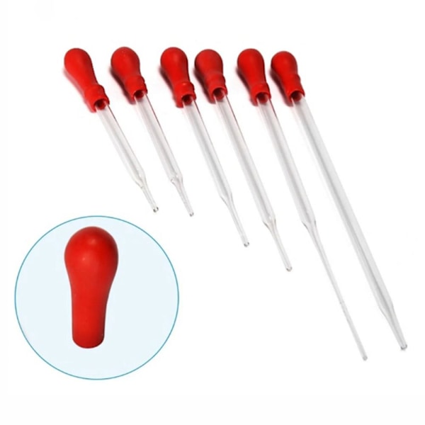10 stk. Pipettesæt Glas Transfer Pipette