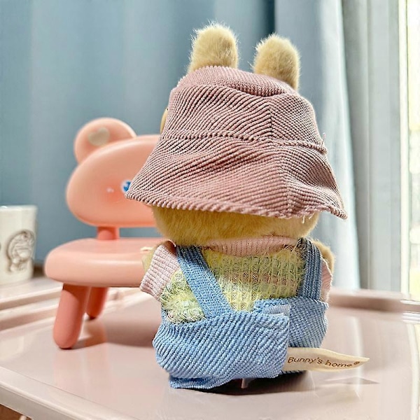 (Vain vaatteet) Toisen sukupolven Labubu Monster Have A Seat -sarjan söpö nuken vaatelelu koriste Vain vaatteet Söpö nukkelelu lahja [Db] 2 2 Only Clothes