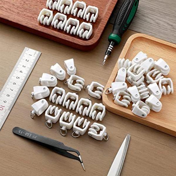 (50-pack) Flexibel Böjbar Gardinstång Takgardin