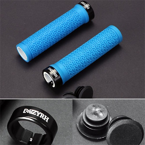 MTB Grips Sykkelhåndtak Håndtak BLÅ blue