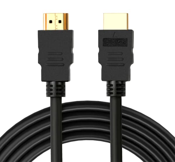 SiGN HDMI-kaapeli 4K, 3m - Musta