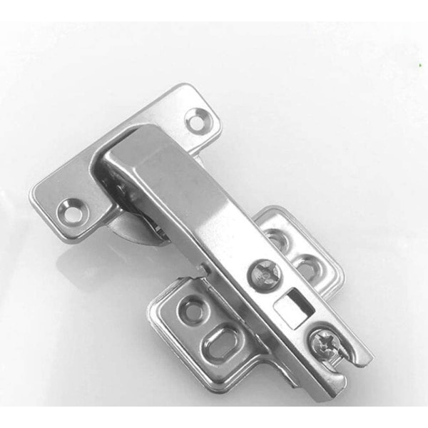[2 stk] Skaphengsler 180 graders hengsler 90 graders hengsler Soft Close skap hjørnedør [4 hull]