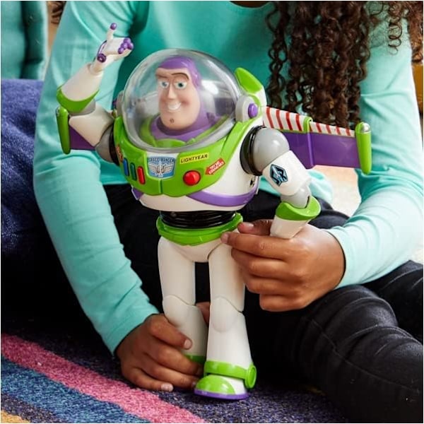 Disney Buzz Lightyear Lyd Action Figur fra Toy Story, Interaktivt Legetøj til Børn