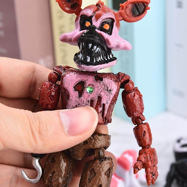 Fnaf Actionfigurer Legetøj Dukker Mareridt Fem Nætter hos Freddy Spil Børnegave