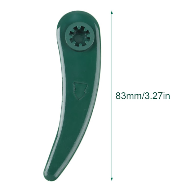 50 stk. Grasklipper Plastblad Klippblad for Bosch gressplen