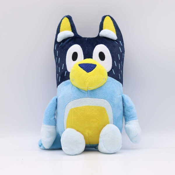 Bluey Bingo Familj Figur Plyschdjur Hund Plyschleksaker Barnleksak 1. Bingo